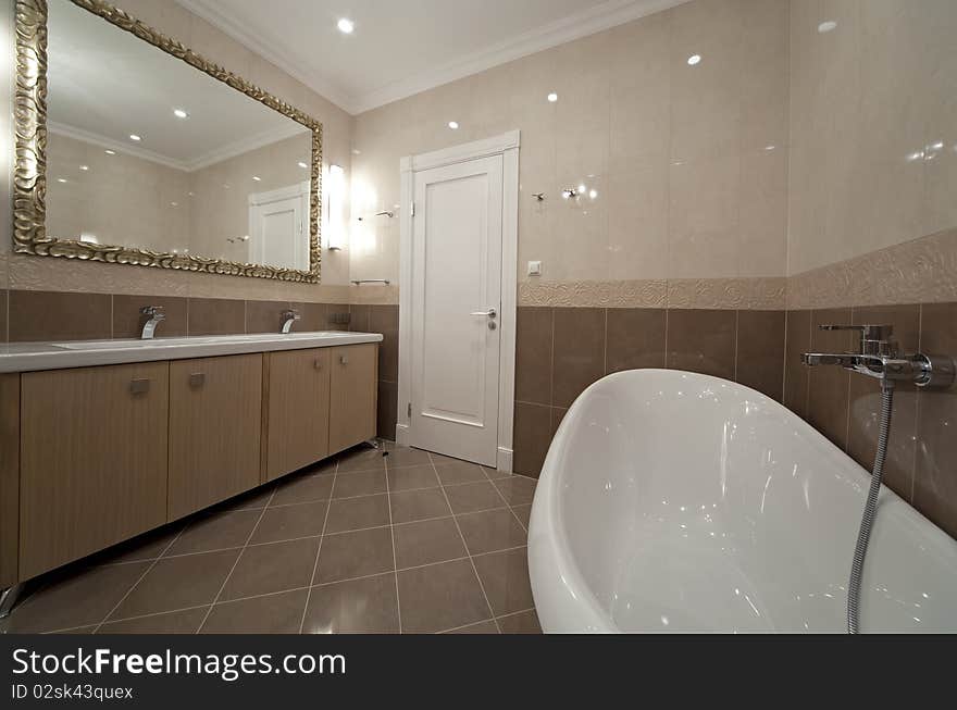 Designer bathroom