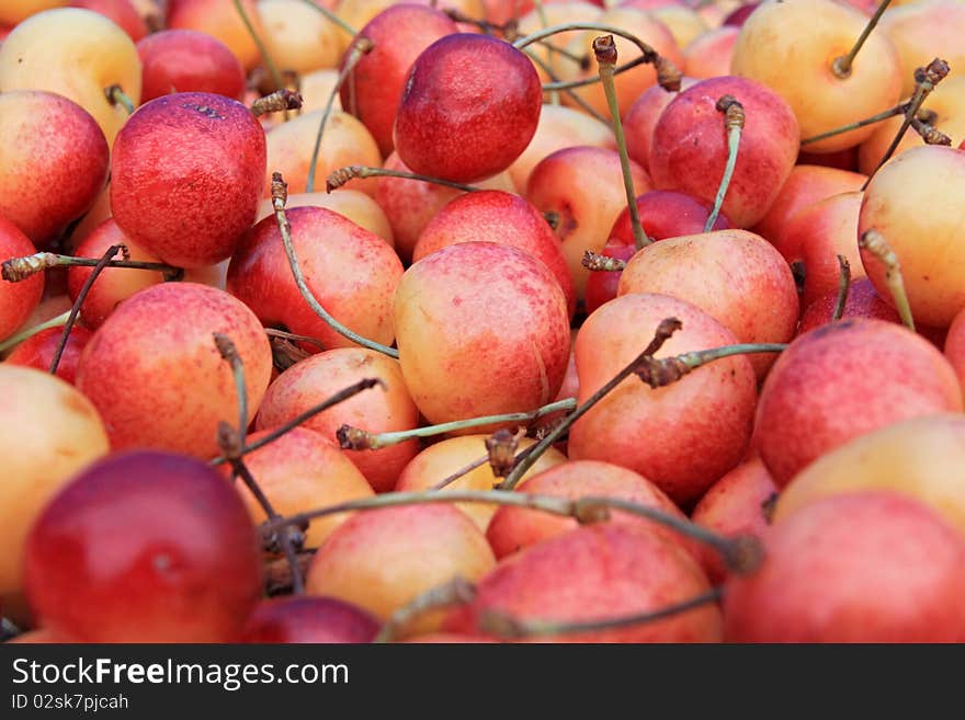 Basket Of Cherries