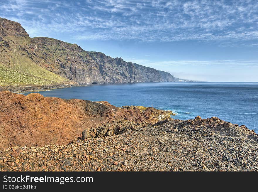 View from Punta del Teno, Tenerife Island