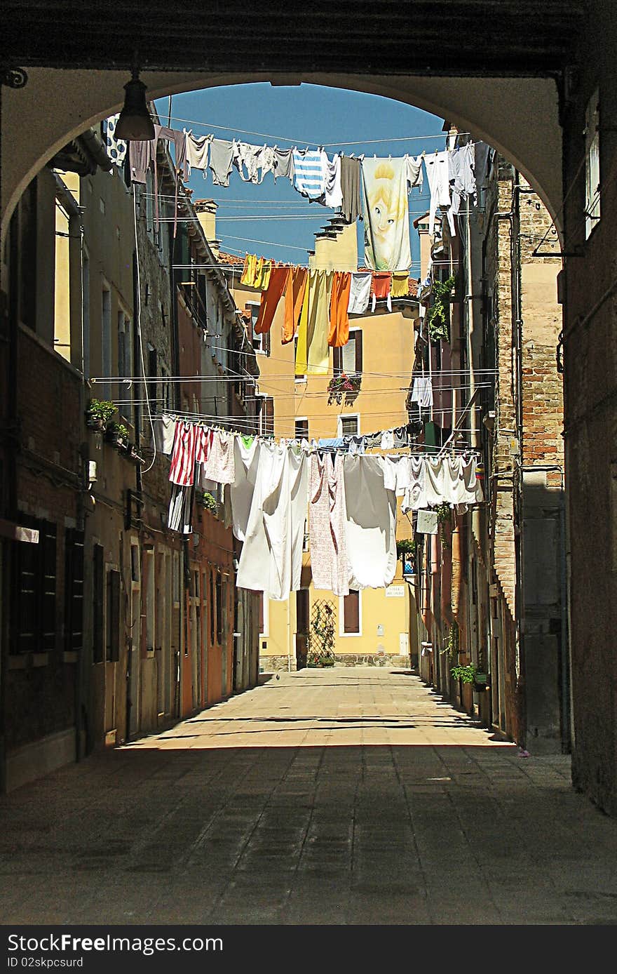 Drying clothes