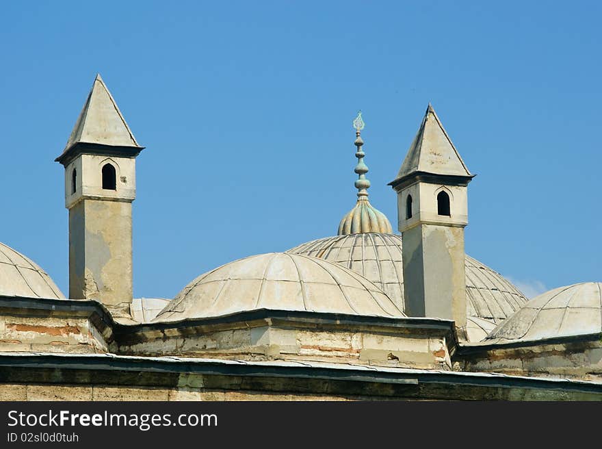 The iconic Blue Mosque of Istanbul City