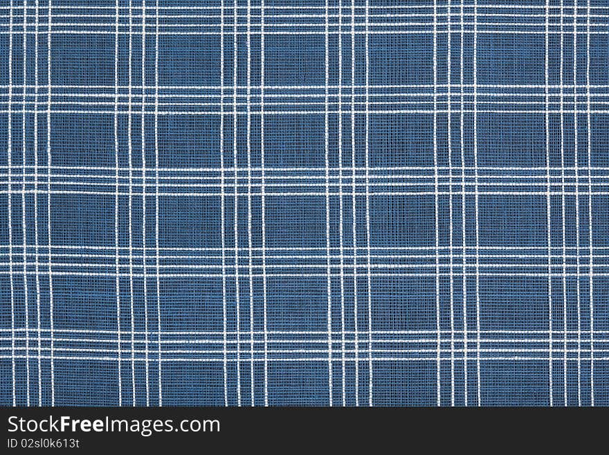 Cotton Blue and White Striped Background