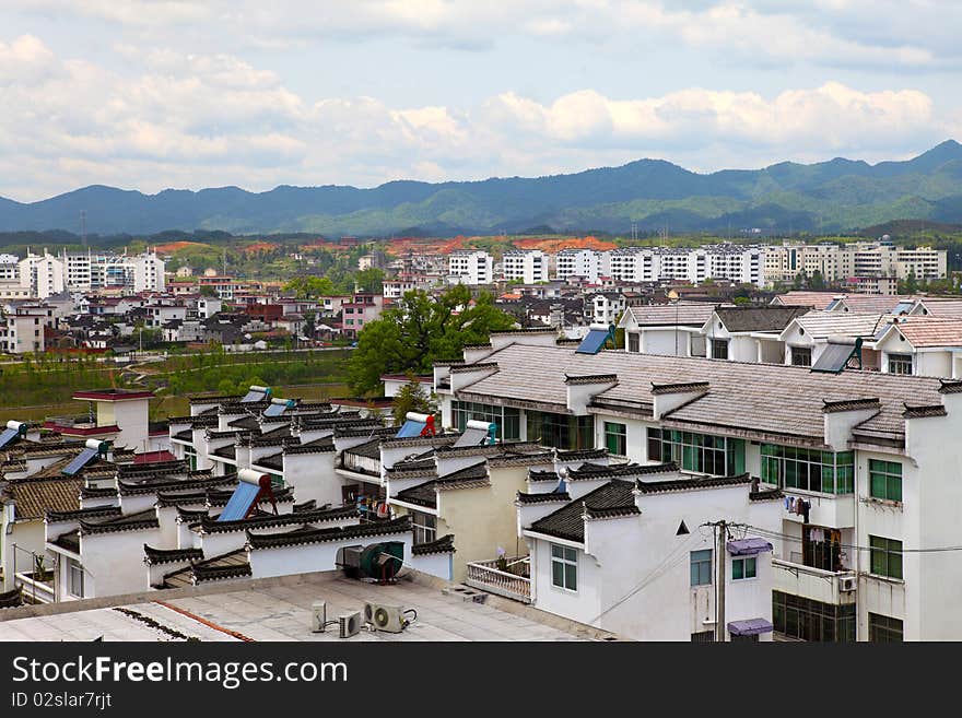 Residential areas in anhui