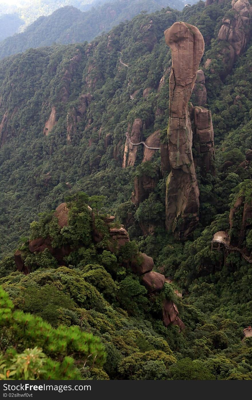 A National geo-park in the china