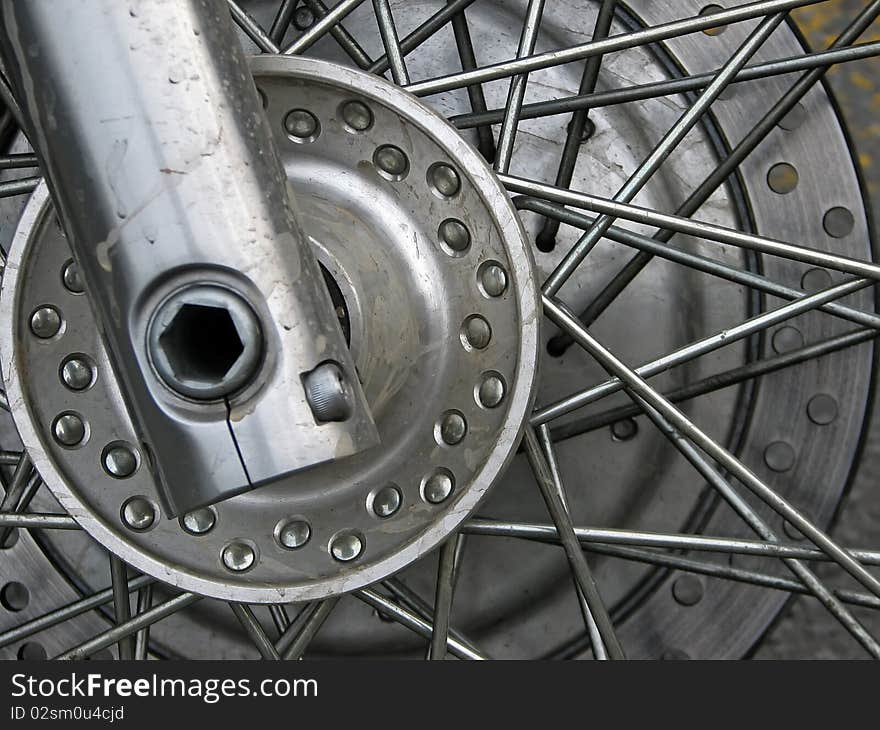 Motorcycle wheel