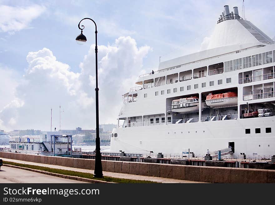 Steamer On The Water