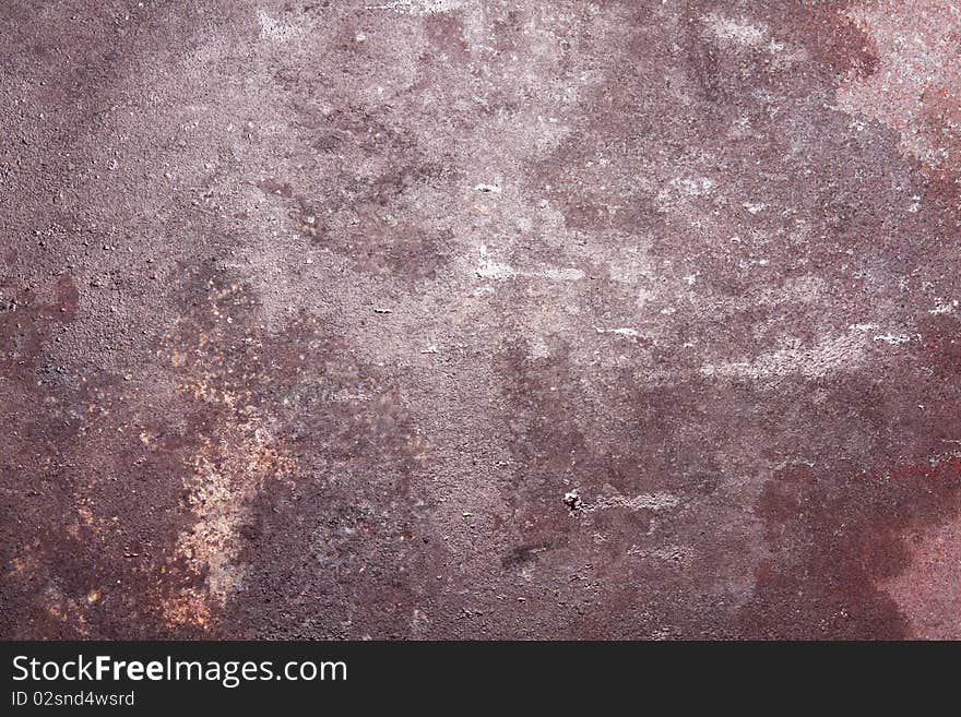 Textured background of rusty metal plate. Textured background of rusty metal plate