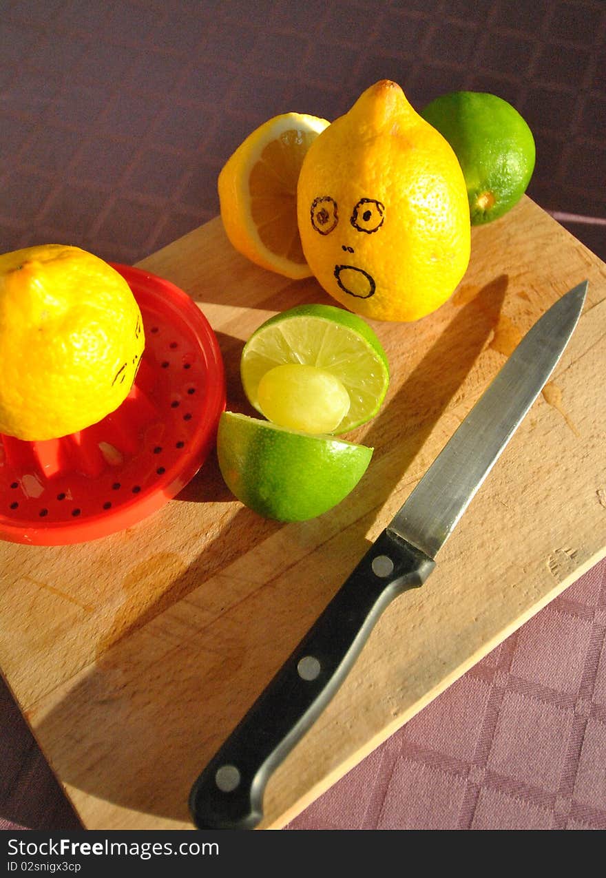 Scared Lemon