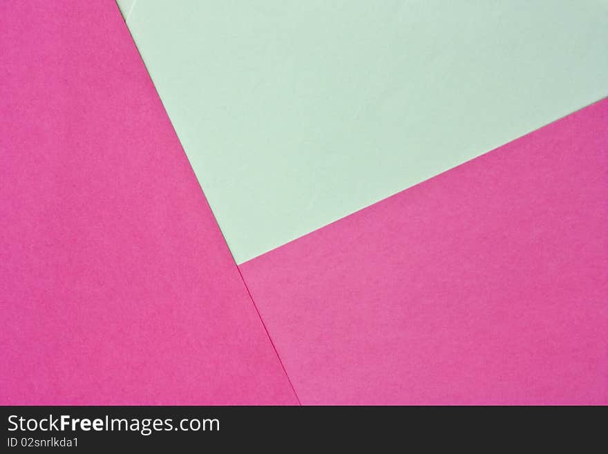 pink and white paper