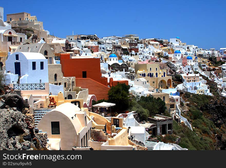 Santorini Buildings