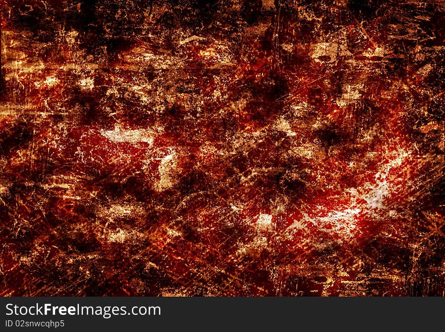 Illustration of an grunge background