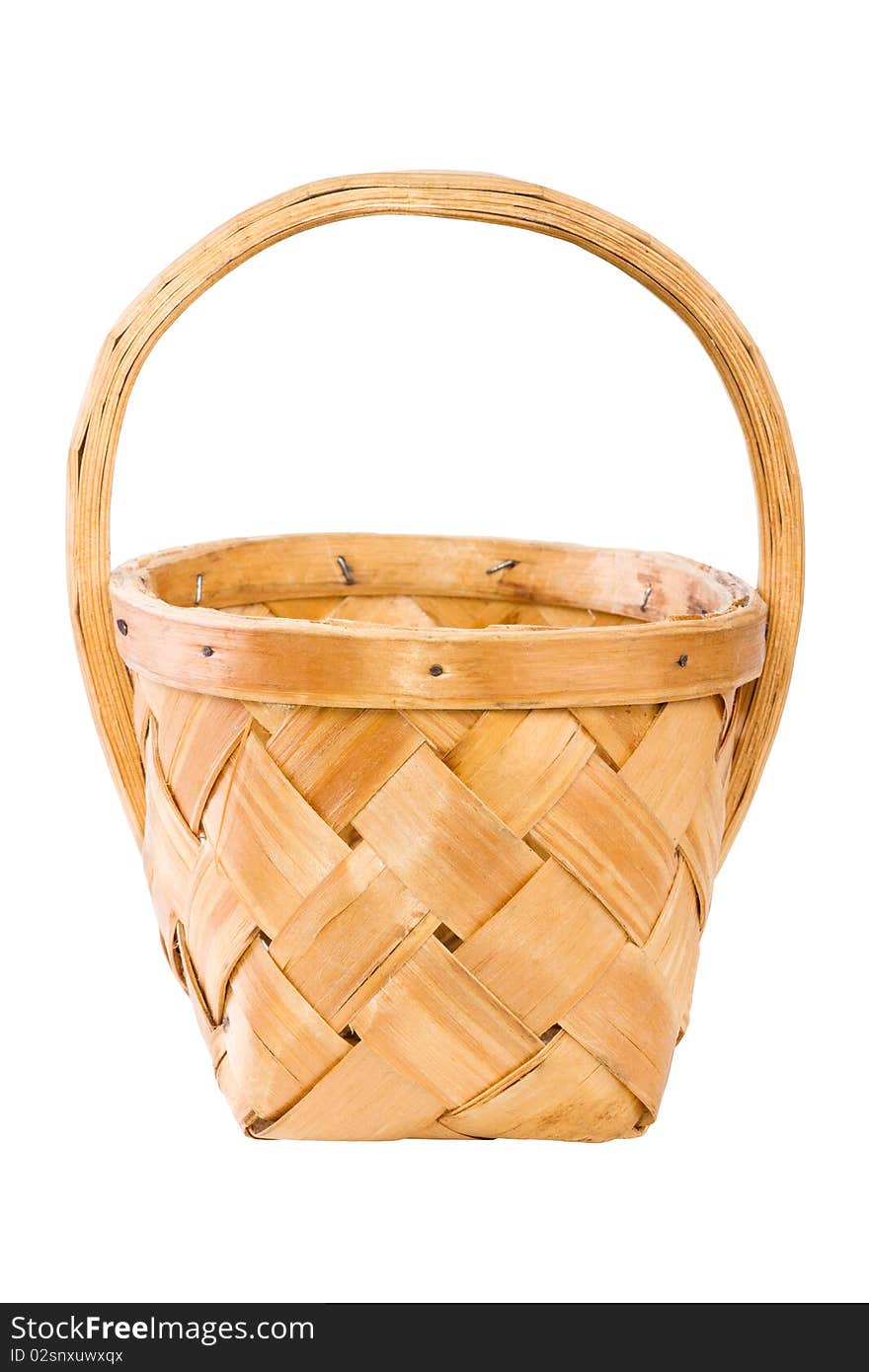 Basket  from birch bark