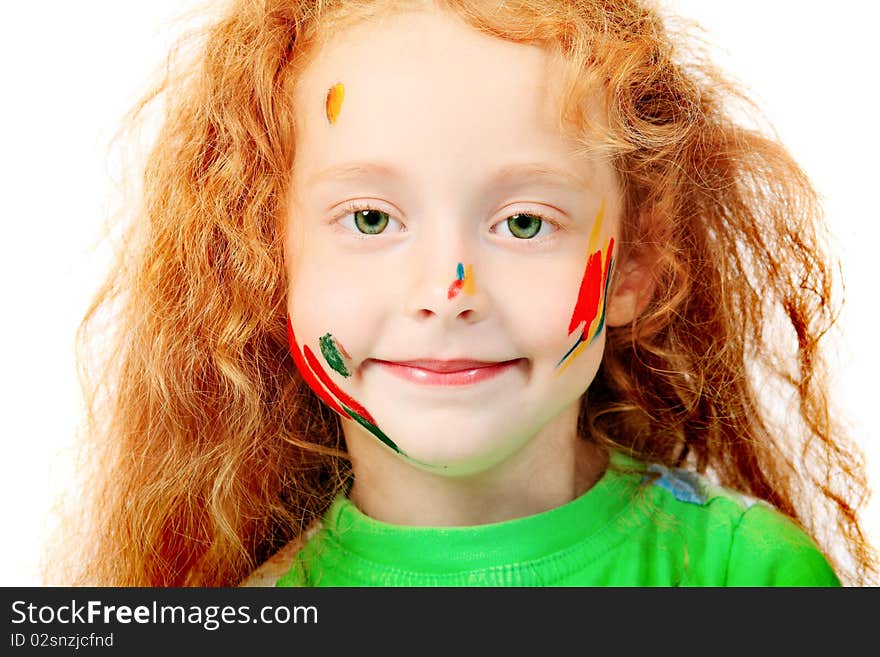 Red haired child