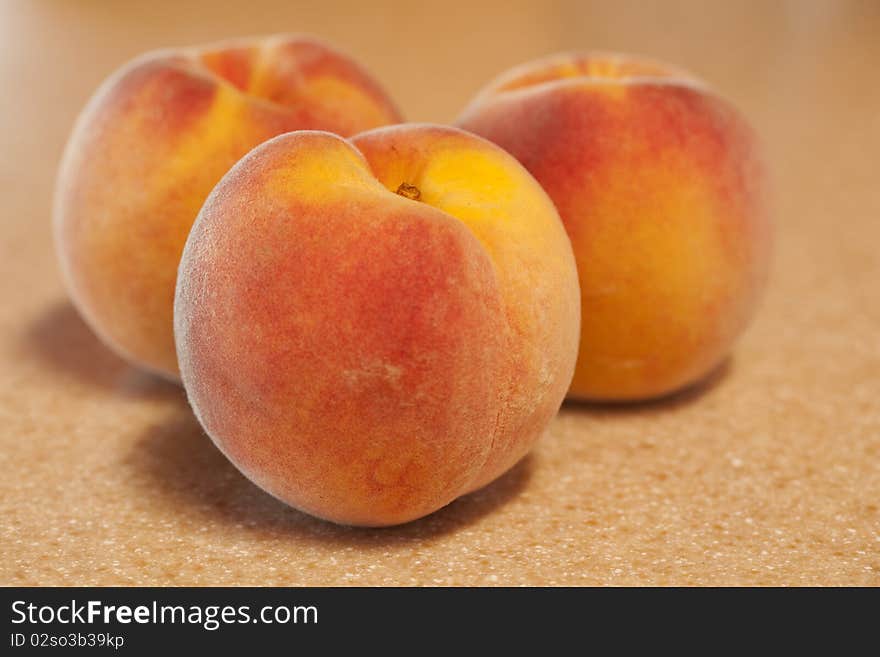 Three Peaches