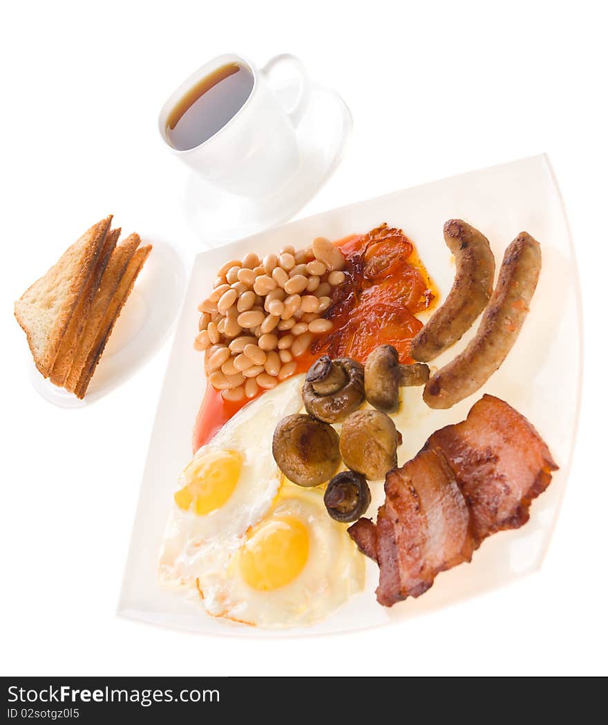 Traditional english breakfast