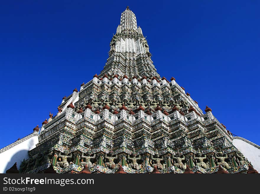 Thai Pagoda at Bangkok, Thailand