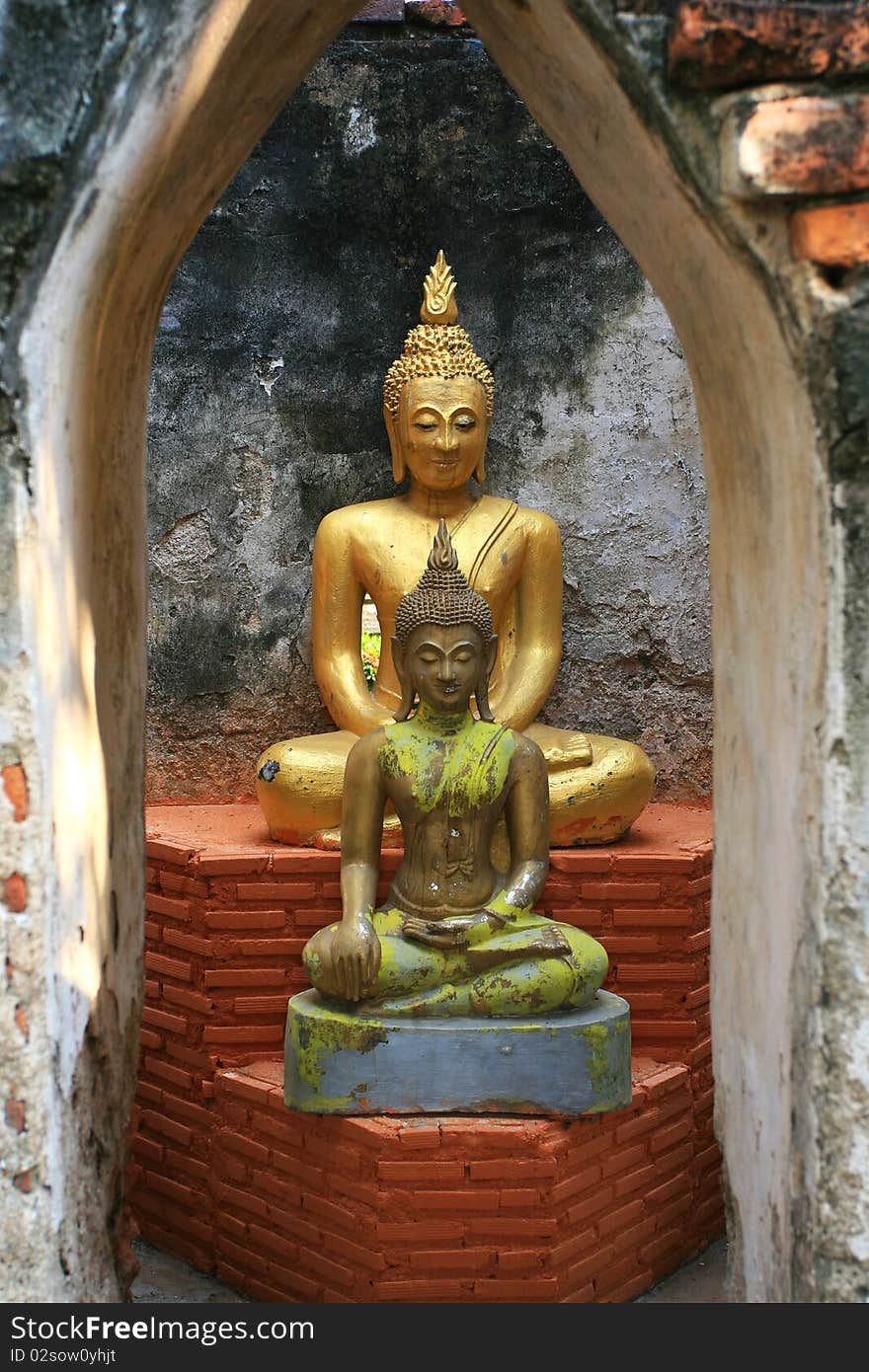 Gold Buddha in Thailand