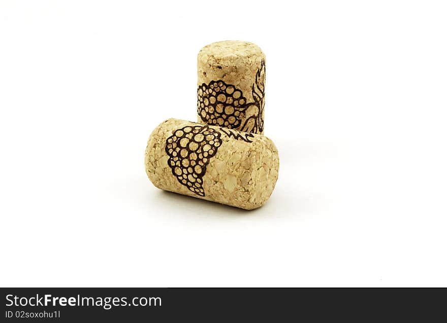 Decorative wine corks