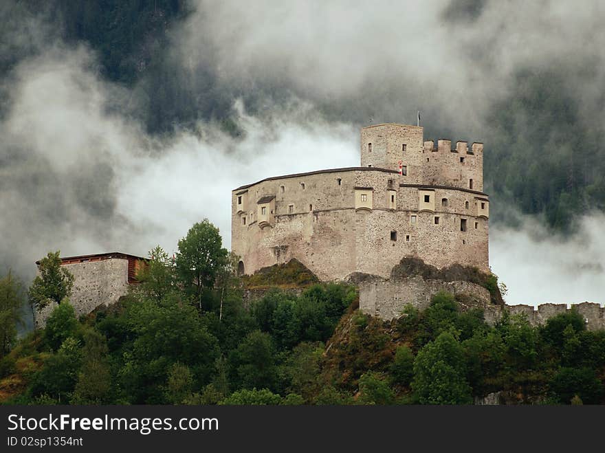 The castle of San Michele in San Lorenzo di Sebato, Alto Adige, Italy. The castle of San Michele in San Lorenzo di Sebato, Alto Adige, Italy.