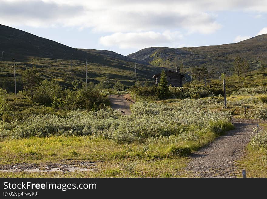 Hiking in Lapland