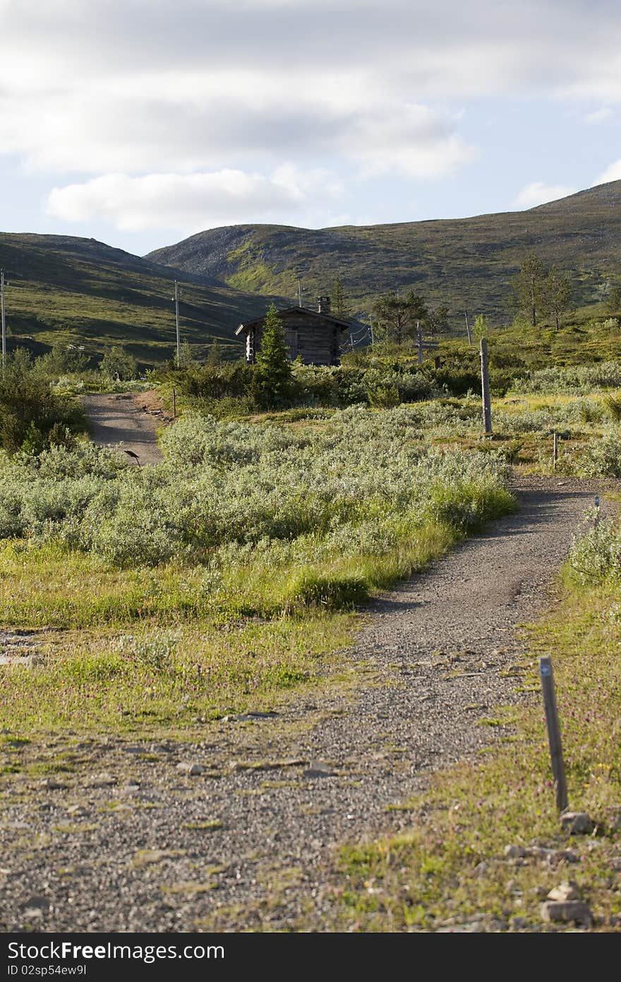 Hiking in Lapland