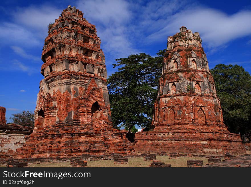 Ancient Ayutthaya province in Thailand. Ancient Ayutthaya province in Thailand