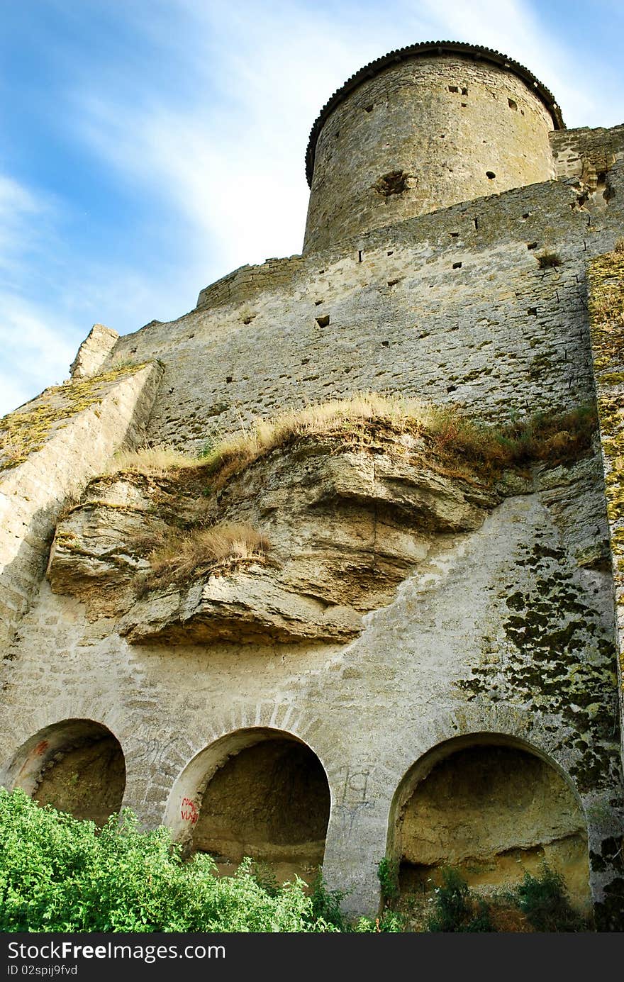 Fortress, Belgorod-Dniester,stone ruins