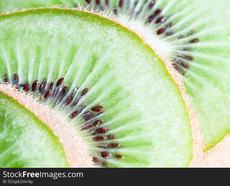 Close up of fresh kiwi fruit. Close up of fresh kiwi fruit