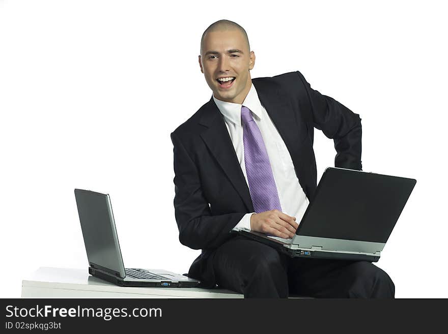 Smiling Confident Businessman