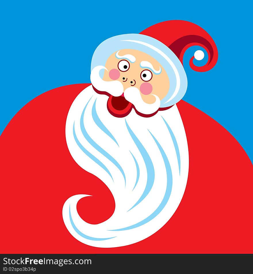 Portrait Santa Claus