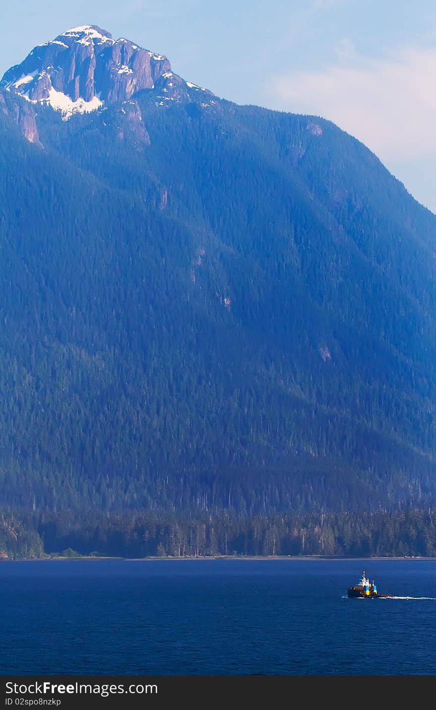 Small Tugboat in Alaska