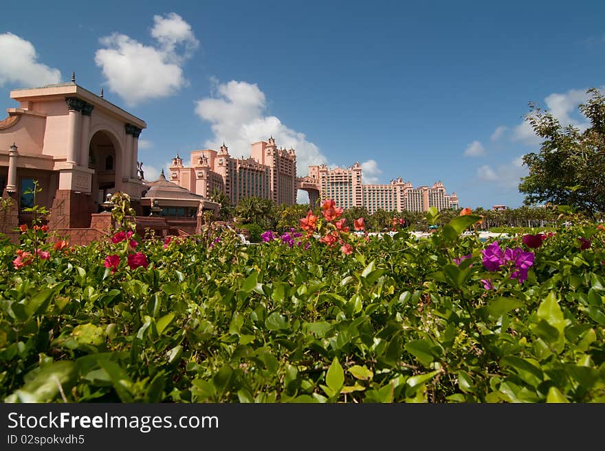 Beautiful resort on the island in Nassau Bahamas. Beautiful resort on the island in Nassau Bahamas