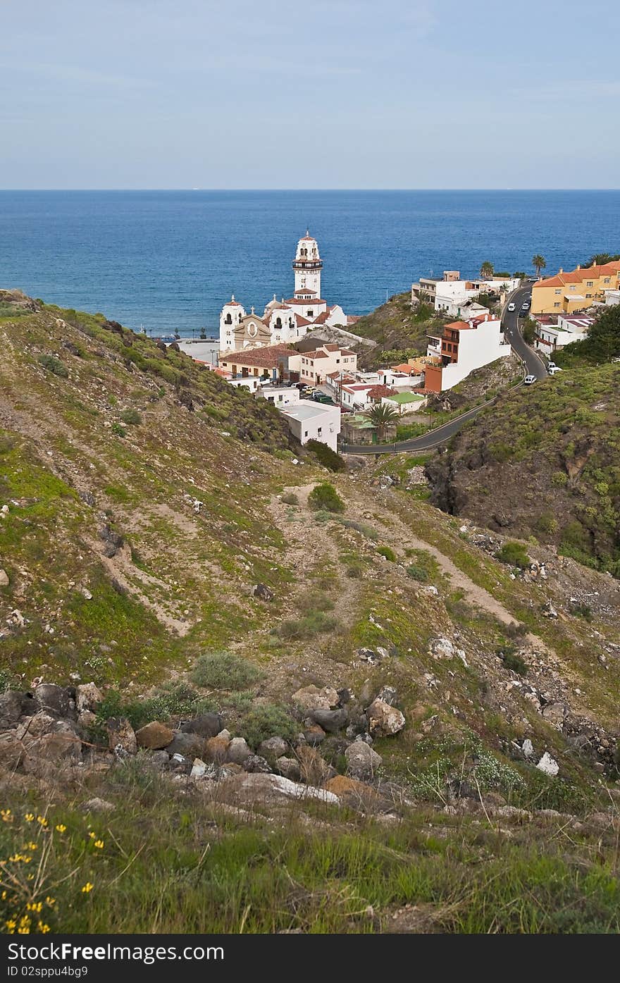 Basilica of Nuestra Senora de la Candelaria located at Candelaria, Tenerife Island. Basilica of Nuestra Senora de la Candelaria located at Candelaria, Tenerife Island.