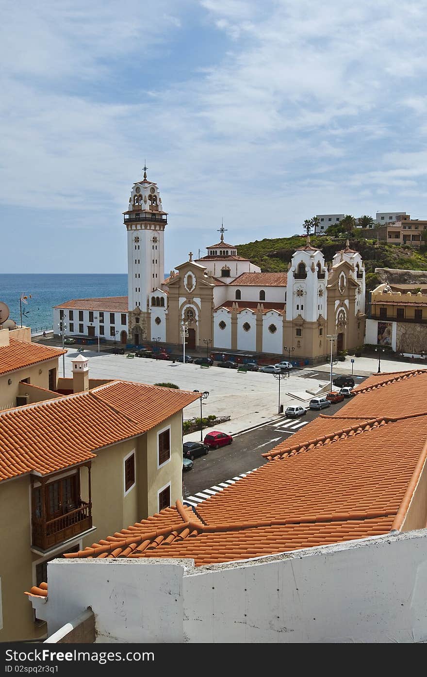 Basilica of Nuestra Senora de la Candelaria located at Candelaria, Tenerife Island. Basilica of Nuestra Senora de la Candelaria located at Candelaria, Tenerife Island.