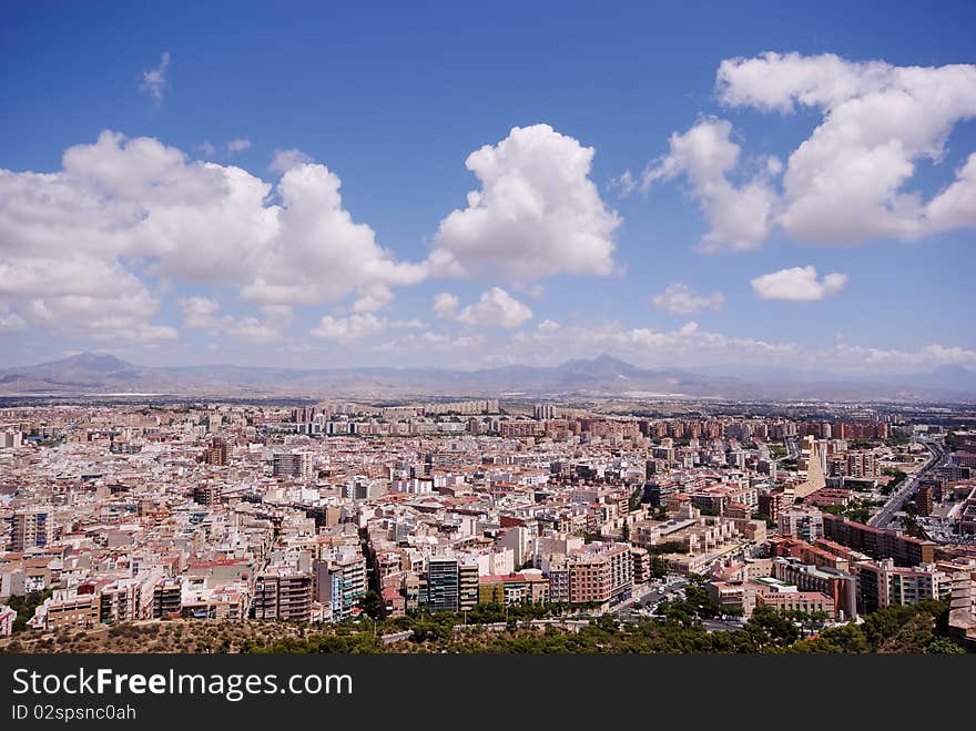 Spanish Cityscape. Alicante