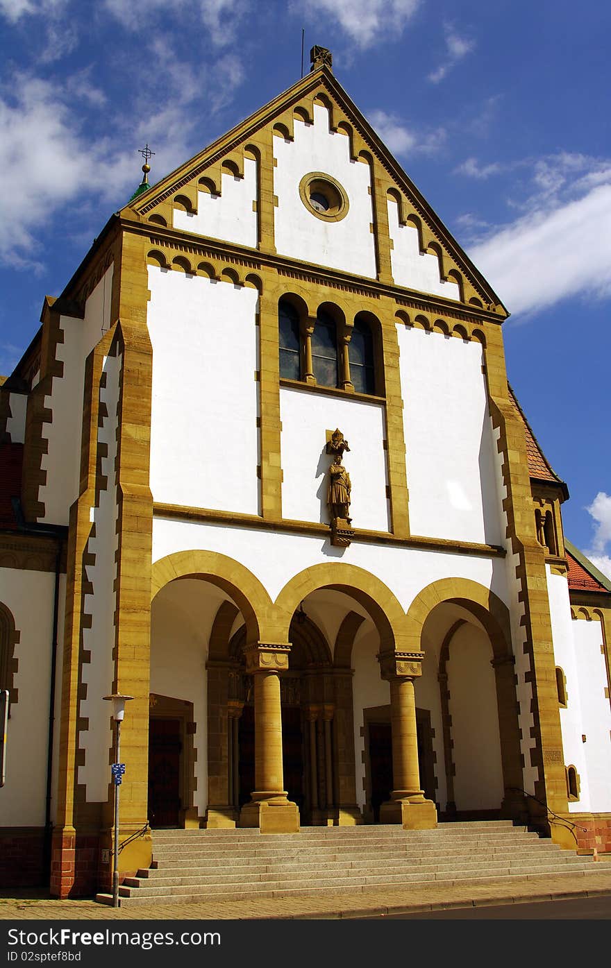 Saint Sebastian Church in Ketsch, nearby Heidelberg. Saint Sebastian Church in Ketsch, nearby Heidelberg