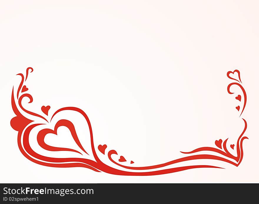 Vector beautiful background valentine day. Vector beautiful background valentine day