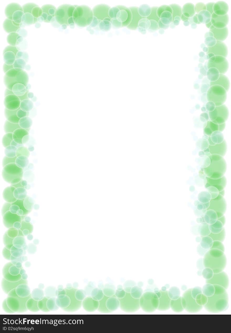 Greenery Blank Abstract Frame