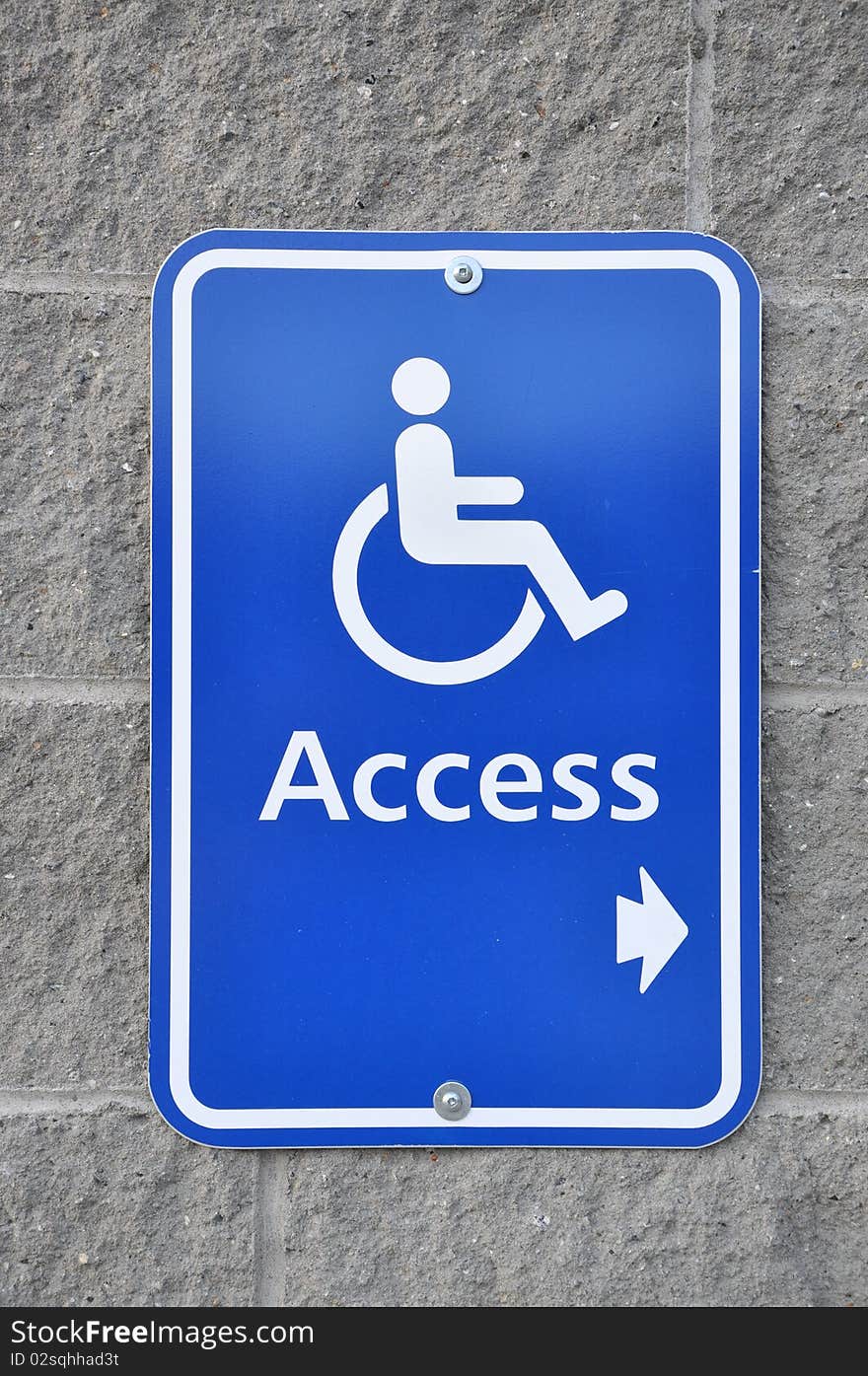 Disable Access Sign