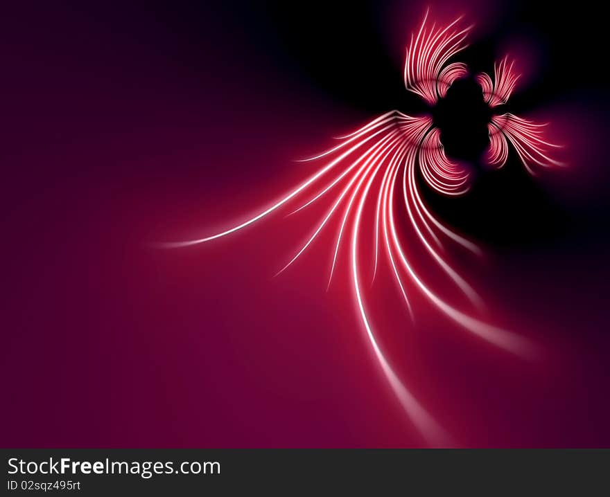 Abstract red background