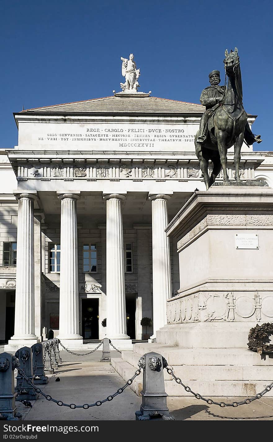 Opera theatre at Genova