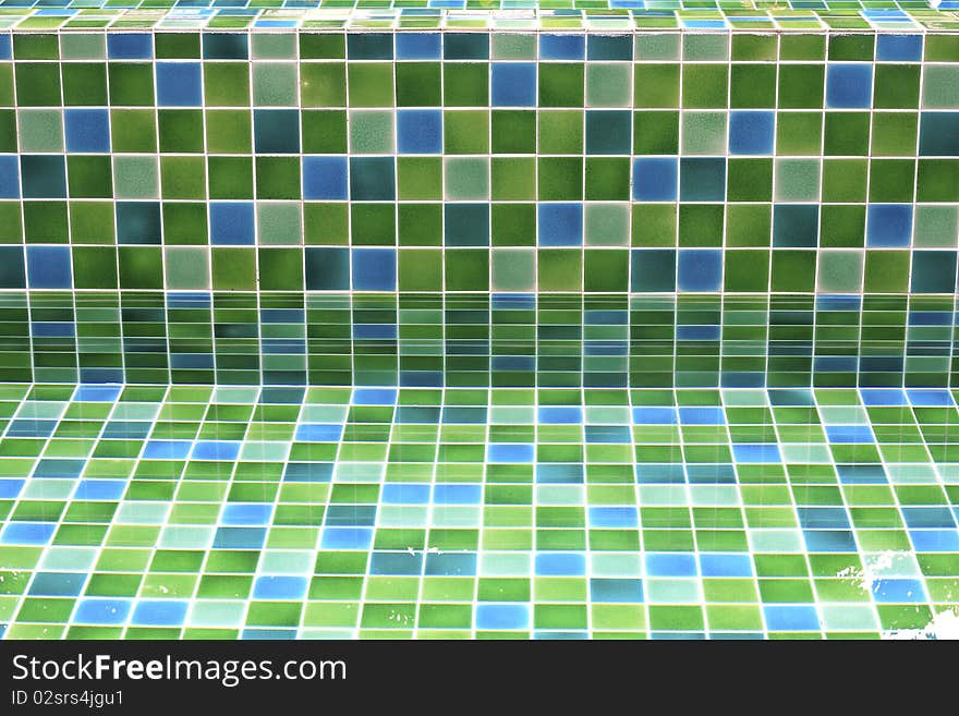 Glass Mosaic Texture Background