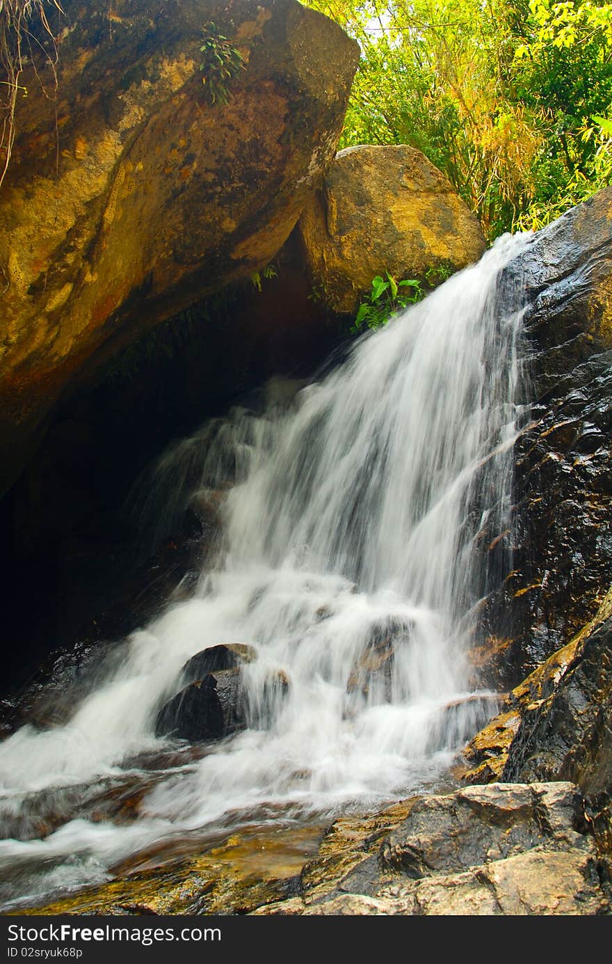 Waterfall South In Thailand