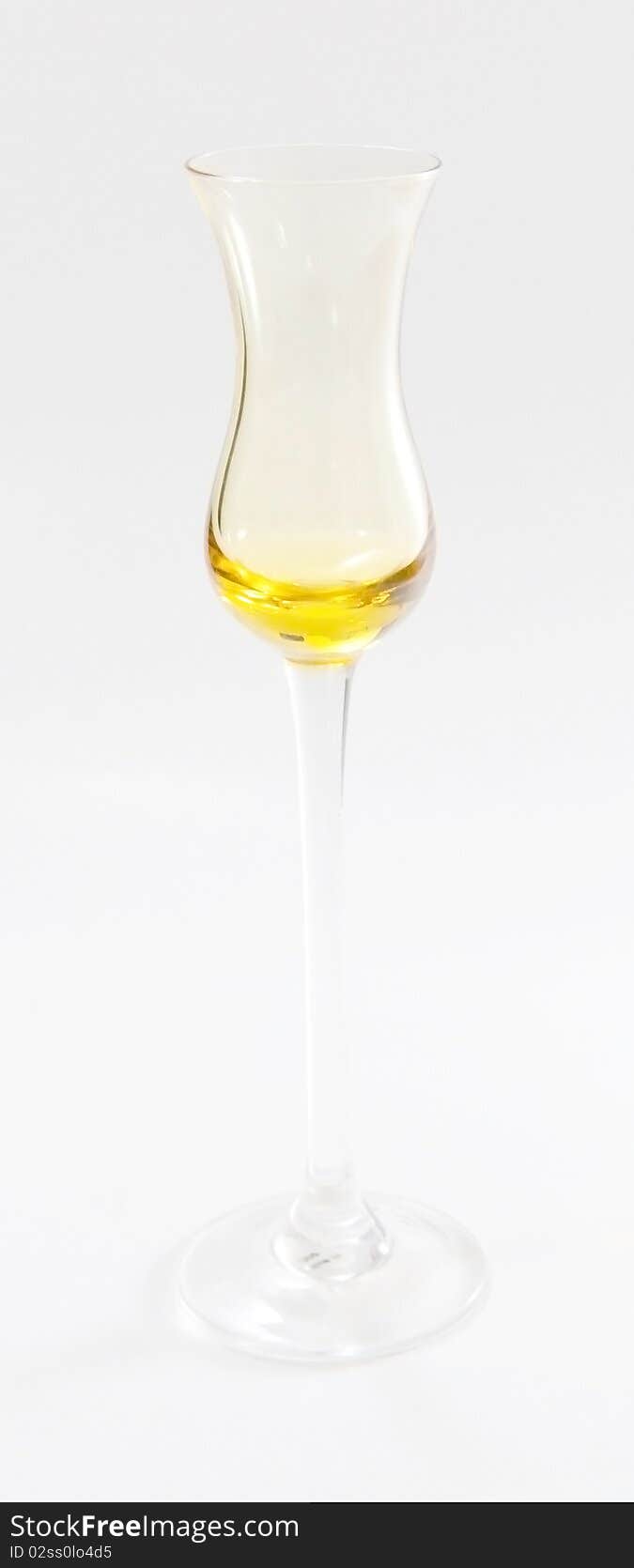 Cocktail Glass isolated with white background