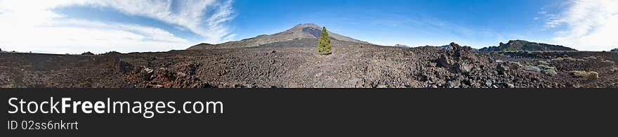 Samarra volcanic region near Mount Teide, Tenerife Island. Samarra volcanic region near Mount Teide, Tenerife Island