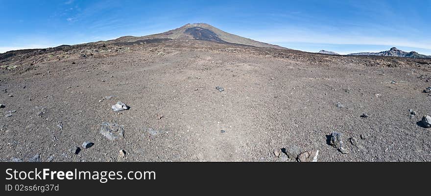 Chahorra volcanic region near Mount Teide, Tenerife Island. Chahorra volcanic region near Mount Teide, Tenerife Island