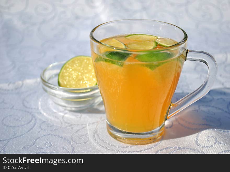 Fresh orange juice