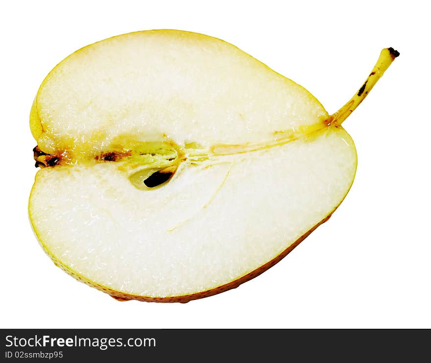 Pear half