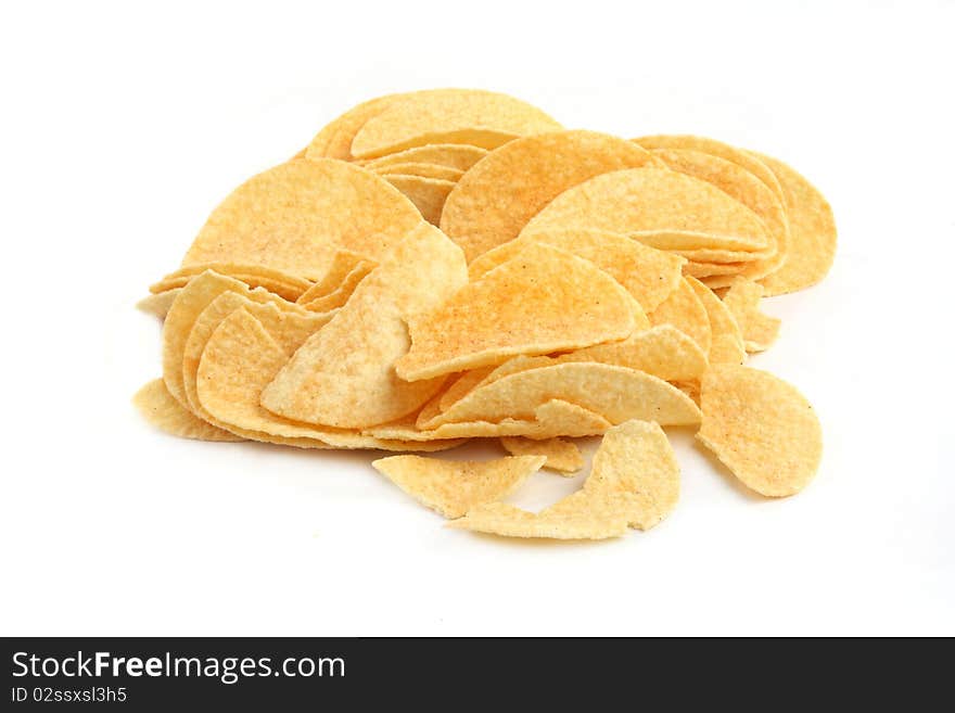 Damege Potato Chips