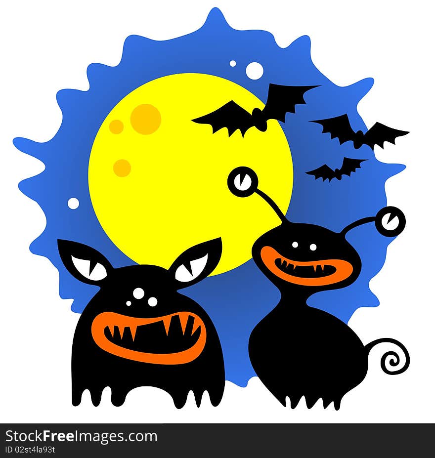 Halloween monsters